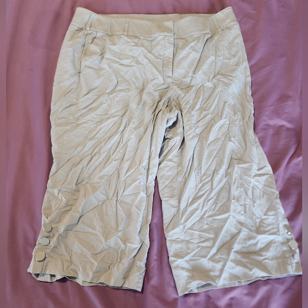 Lane Bryant Capri work pant